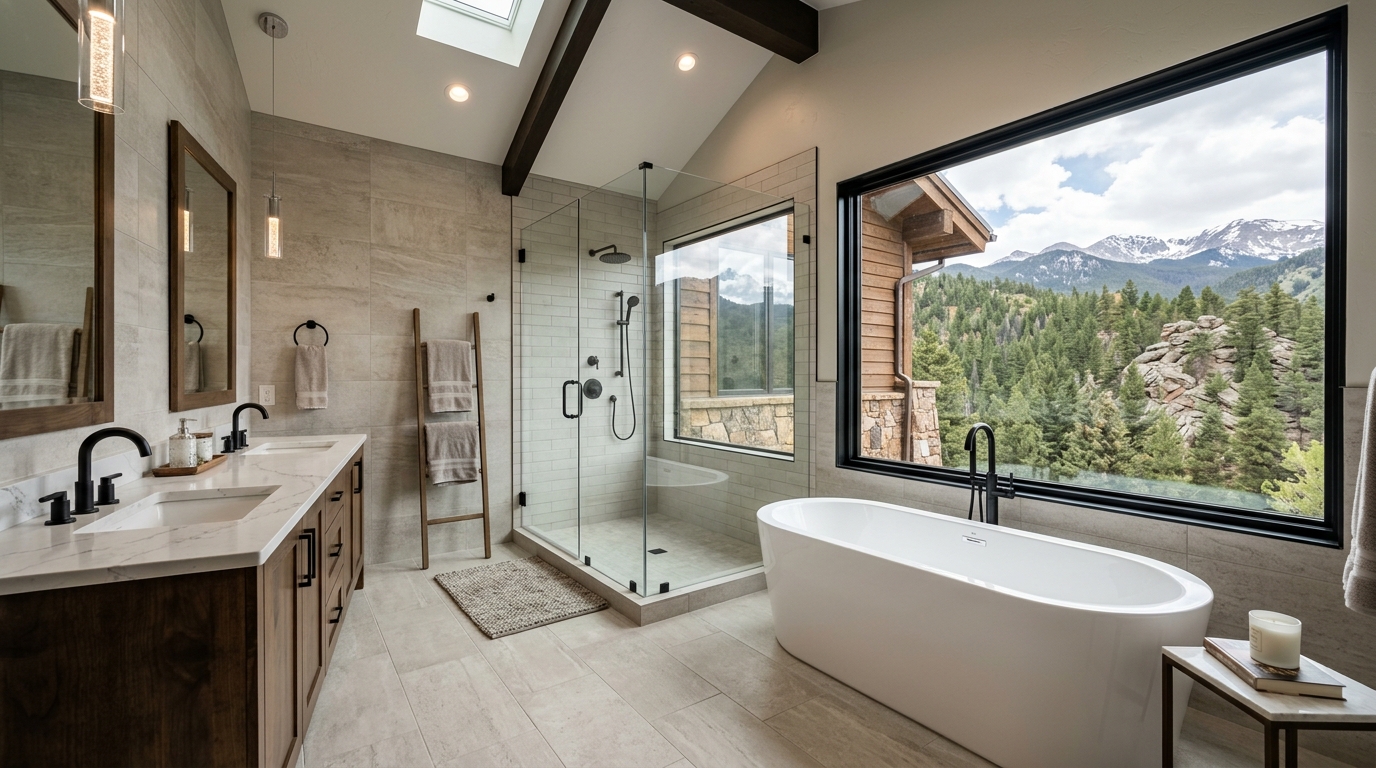 Bathroom Remodel Cost in Colorado 2026 — Front Range, Mountain Towns, and Permit Realities