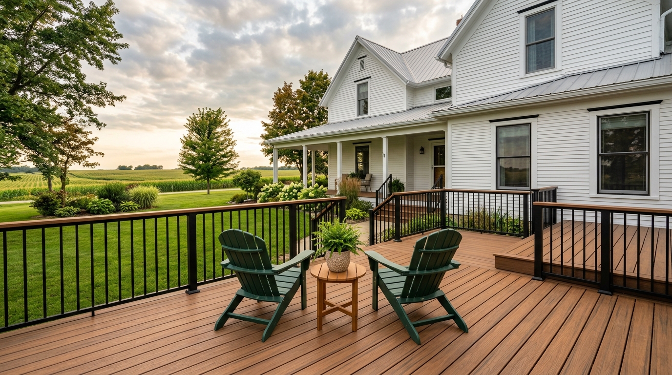 Deck Construction Cost in Iowa 2026