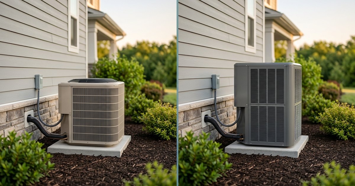 Central AC vs Heat Pump — 2026 Cost, Operating-Cost & 12-Year ROI Comparison