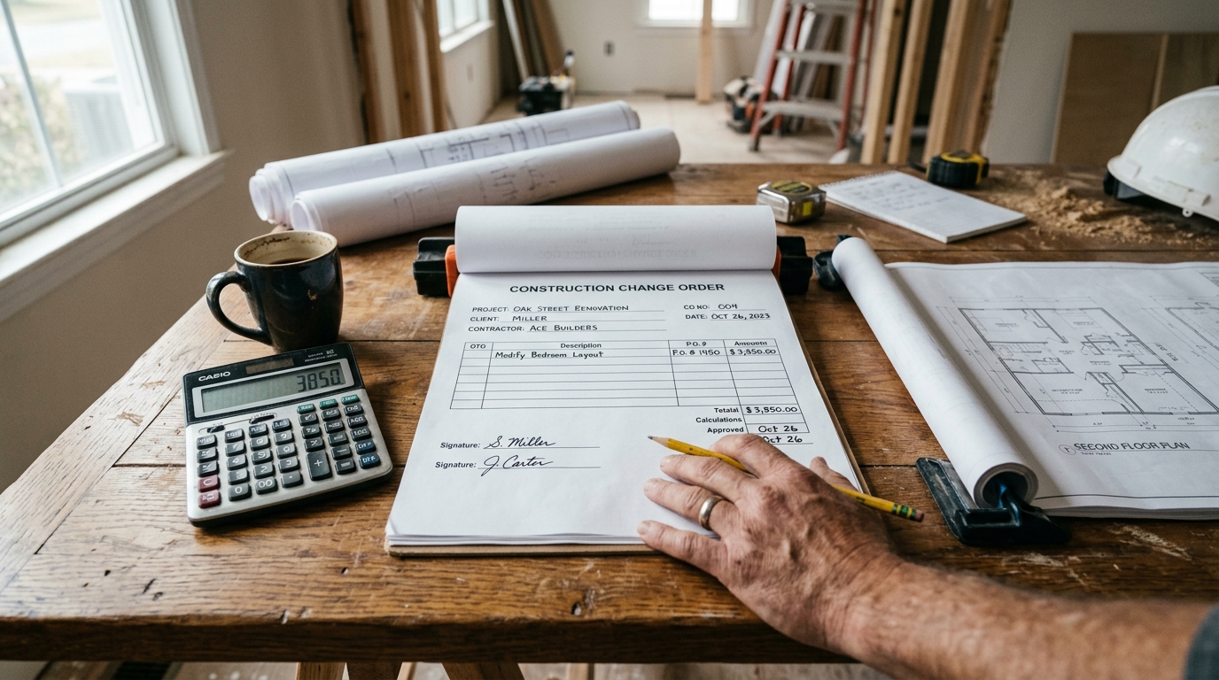How Much Should a Contractor's Change Order Markup Be? (2026 Industry Benchmarks)