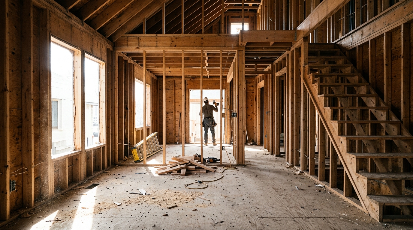 How Much Does It Cost to Gut a House in 2026? (Per-Sqft Breakdown)
