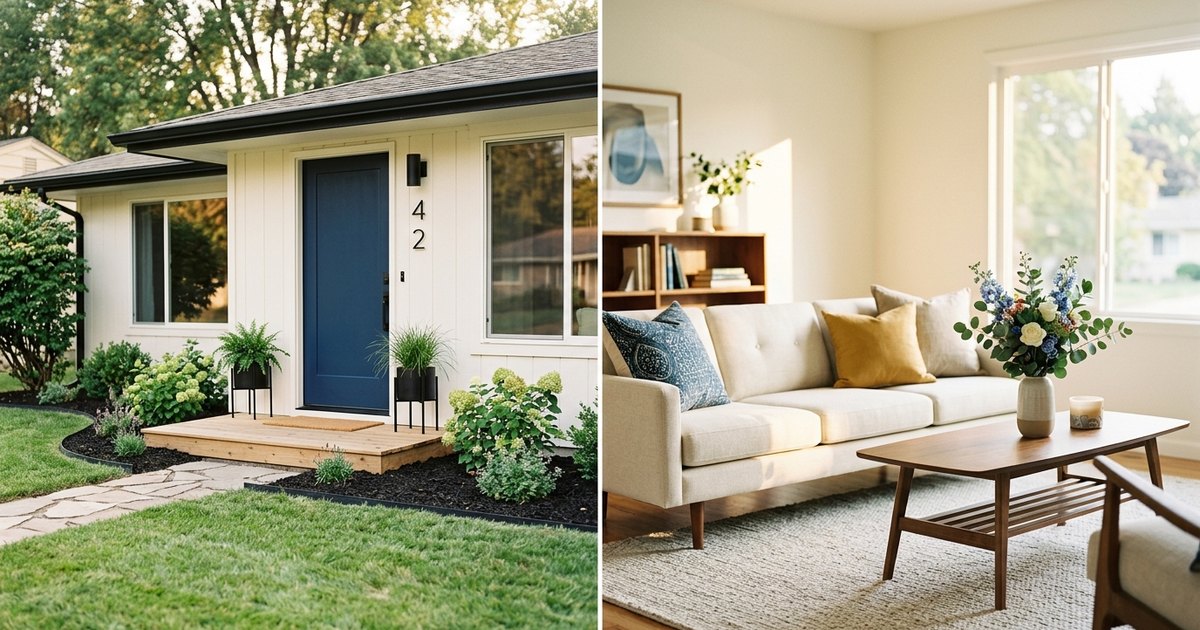 Curb Appeal Refresh vs Interior Refresh — Where Your Pre-Listing $10K Should Go in 2026