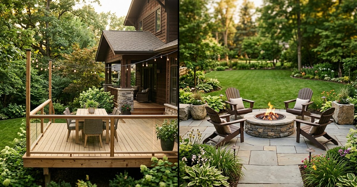 Deck vs Patio — Which Adds More Home Value in 2026?
