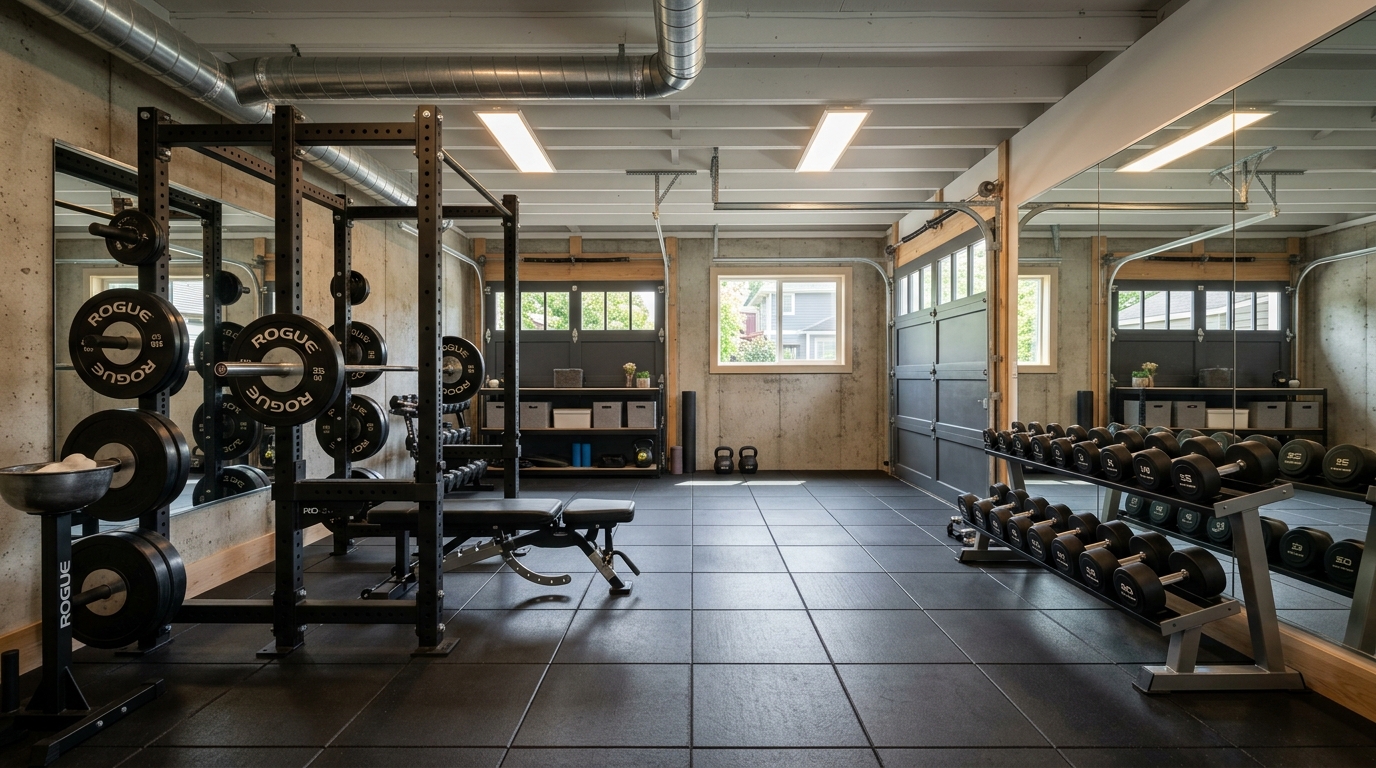 Home Gym Addition Cost by State 2026 — Garage, Basement & Detached Pricing