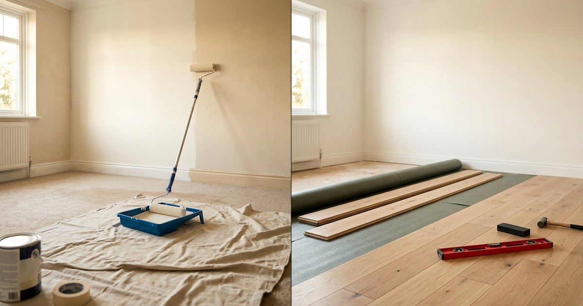 Pre-Sale Paint vs Pre-Sale Flooring — Where Should the $5K Go in 2026?