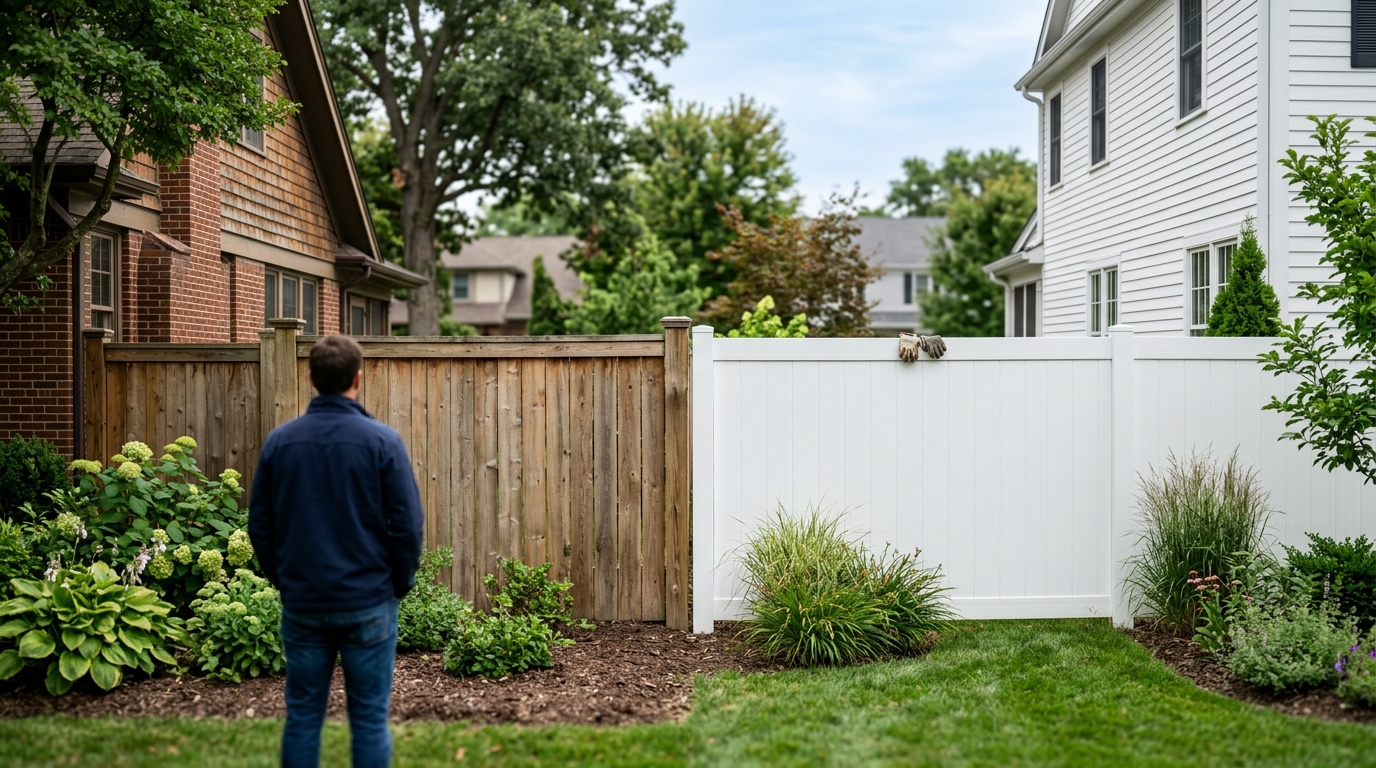 Wood vs Vinyl Fence: Which Pays Off Long-Term? (2026 Cost & Lifespan)