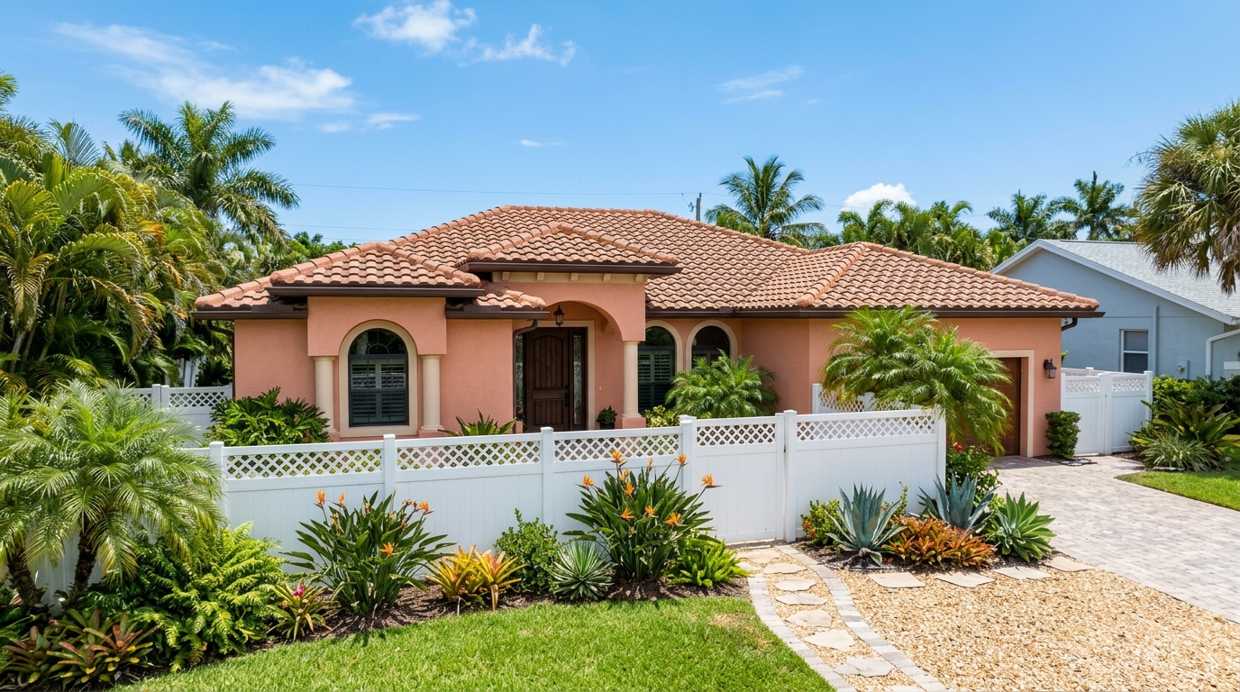 Fence Installation Cost in Florida 2026 — HVHZ Wind Ratings, Pool-Code Fencing & Why Vinyl Wins