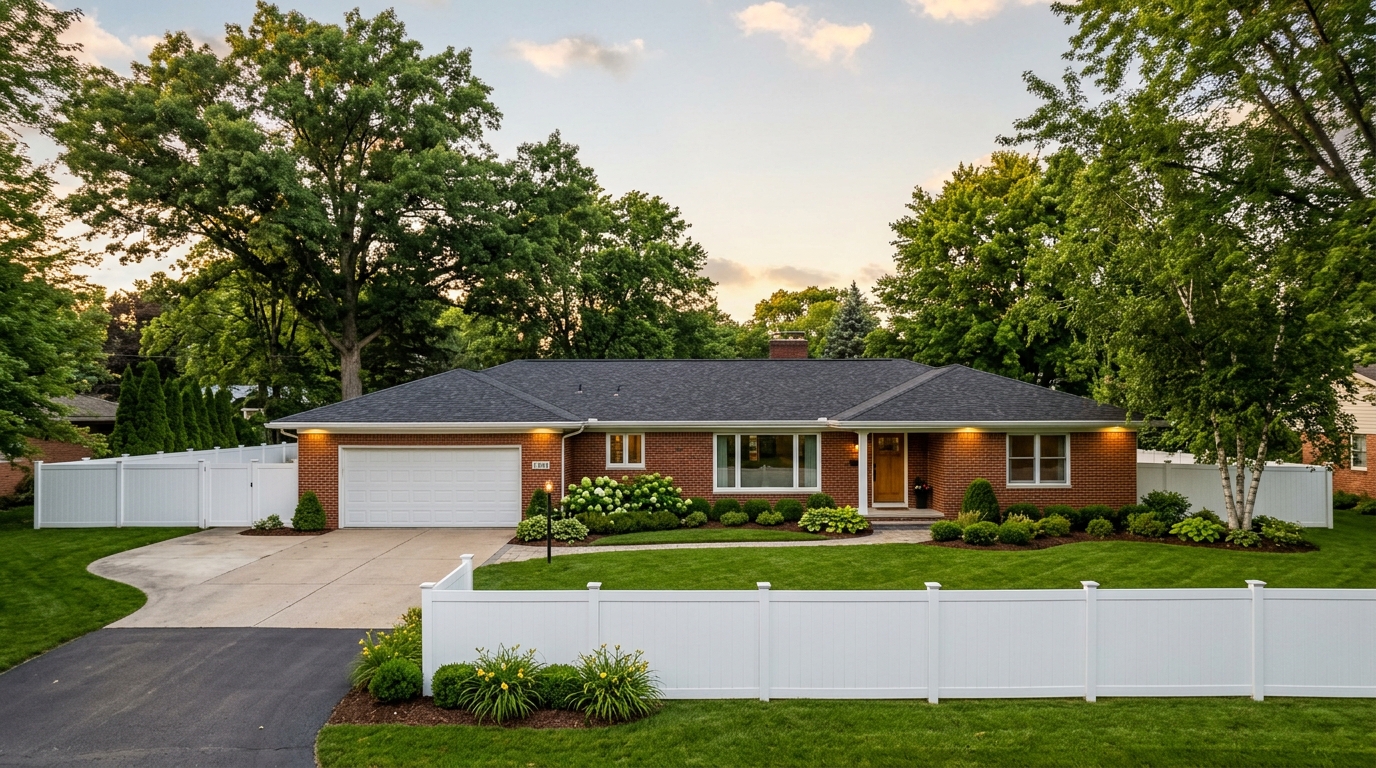 Fence Installation Cost in Michigan 2026 — Frost-Depth (42in), Labor & Material Guide by Metro