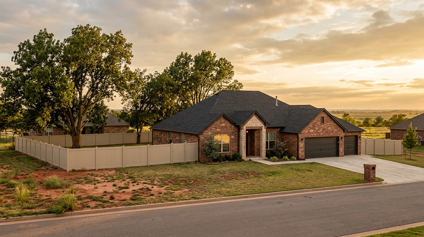 Fence Installation Cost in Oklahoma 2026 — Wind Rating, Labor & Material Guide by Metro