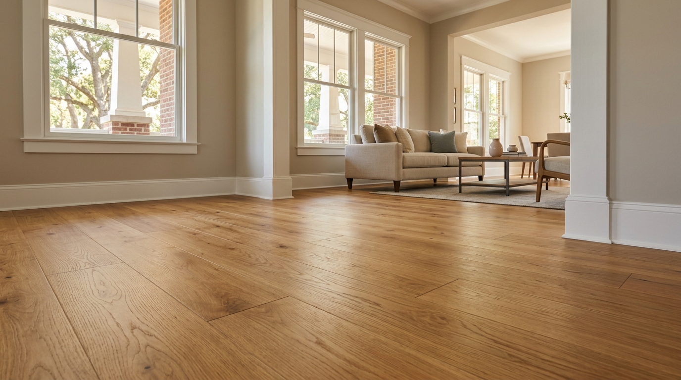 Typical Alabama flooring install