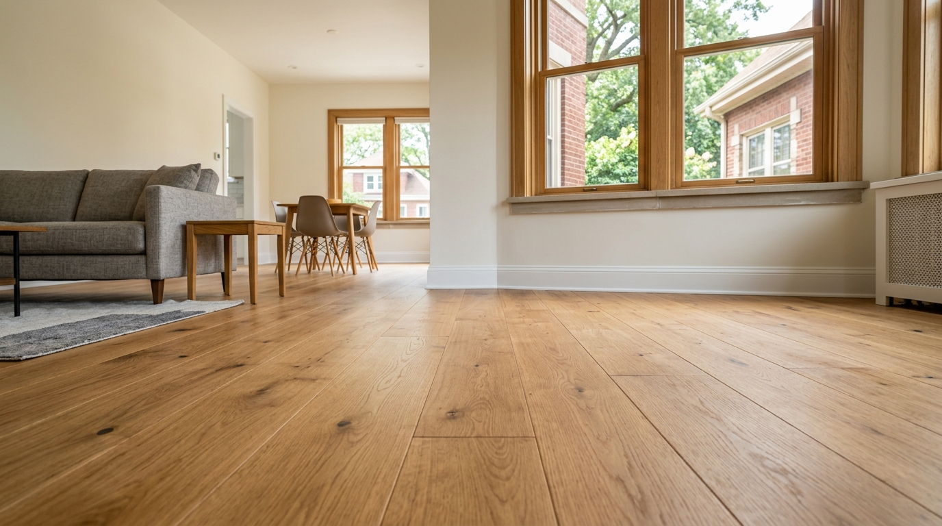 Typical Illinois flooring install