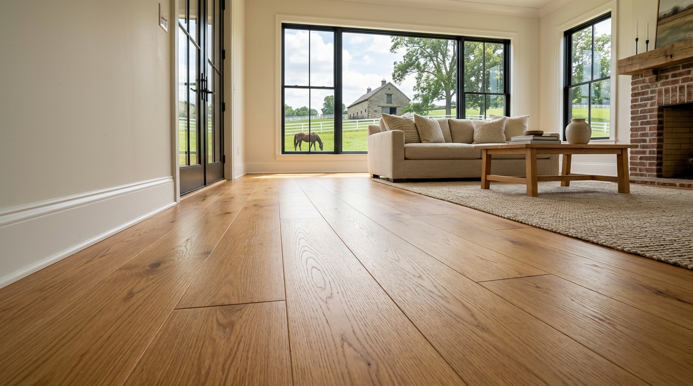 Typical Kentucky flooring install