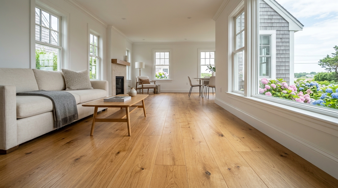Typical Massachusetts flooring install