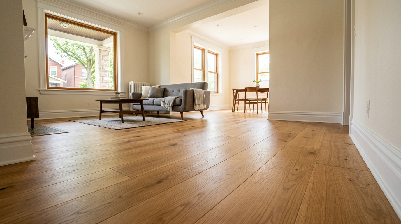 Typical Missouri flooring install