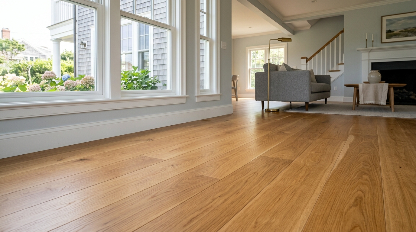 Typical Rhode Island flooring install