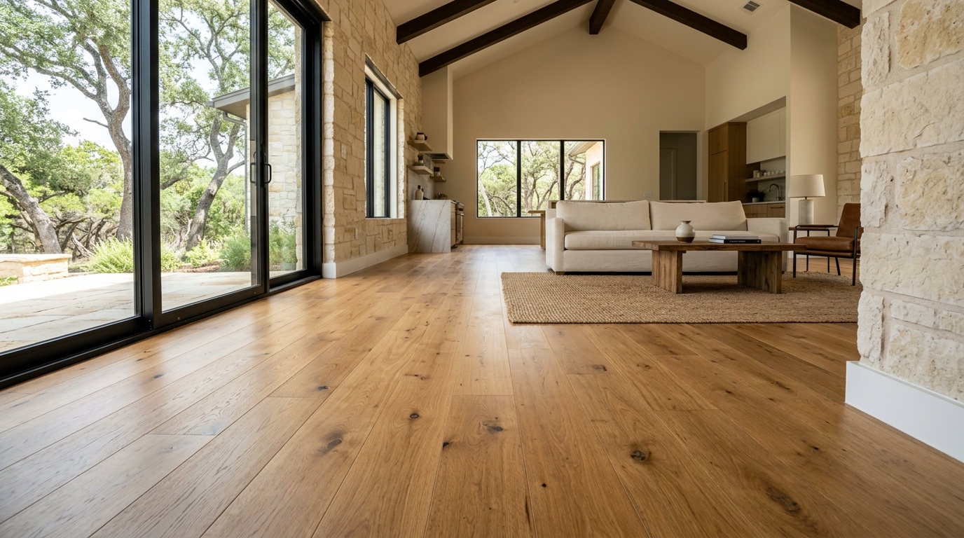 Typical Texas flooring install