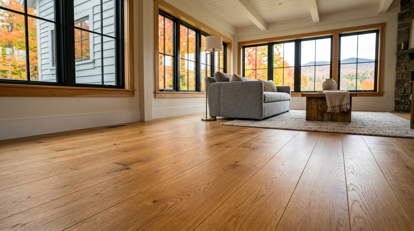 Typical Vermont flooring install